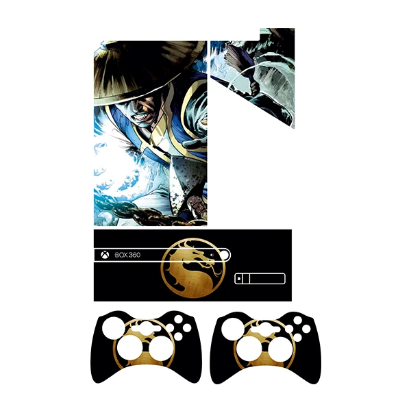 برچسب ایکس باکس 360 سوپر اسلیم توییجین وموییجین مدل MortalKombat 14 مجموعه 5 عددی