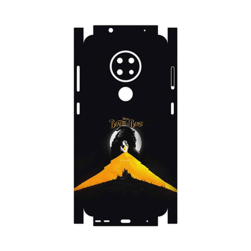 برچسب پوششی ماهوت مدل Beauty and the Beast-FullSkin مناسب برای گوشی موبایل نوکیا 6.2