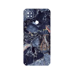 MAHOOT Broken black marble Cover Sticker for Xiaomi Redmi 9C NFC