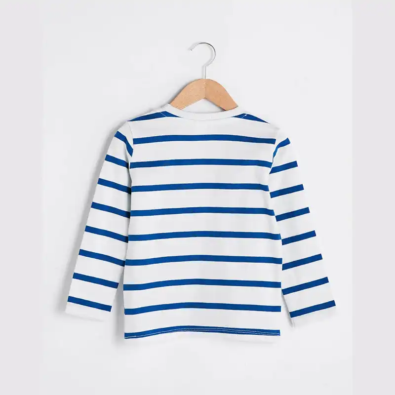 تی شرت آستین بلند نوزادی ال سی وایکیکی مدل s13474z1