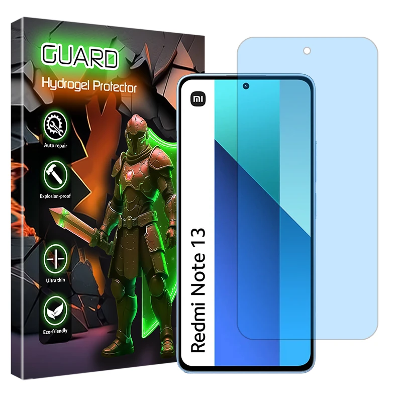  محافظ صفحه نمایش مات آنتی بلو گارد مدل Tough مناسب برای گوشی موبایل شیائومی Redmi Note 13 4G