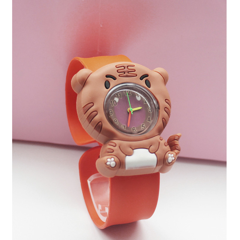 ساعت مچی عقربه ای بچگانه مدل ببری کد 1 ساعت مچی عقربه ای بچگانه مدل ببری کد 1