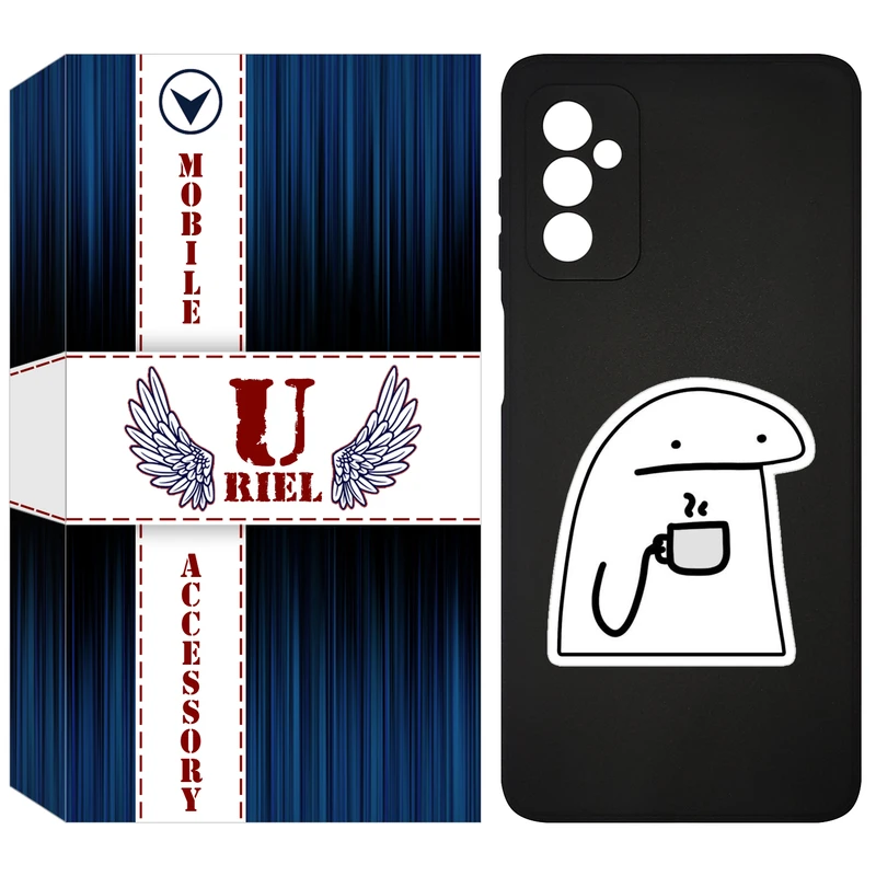 کاور یوریل قاب مدل KSH کد 79 طرح پوکرفیس مناسب برای گوشی موبایل سامسونگ Galaxy F13 4G / M13 4G / M23