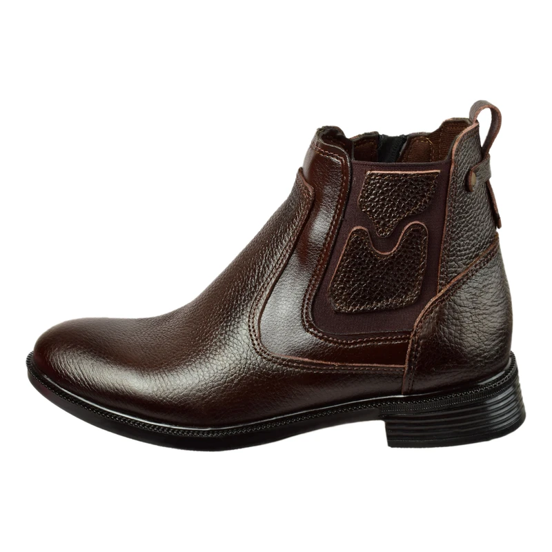 نیم بوت مردانه مدل مارتین چرم طبیعی BR.1931