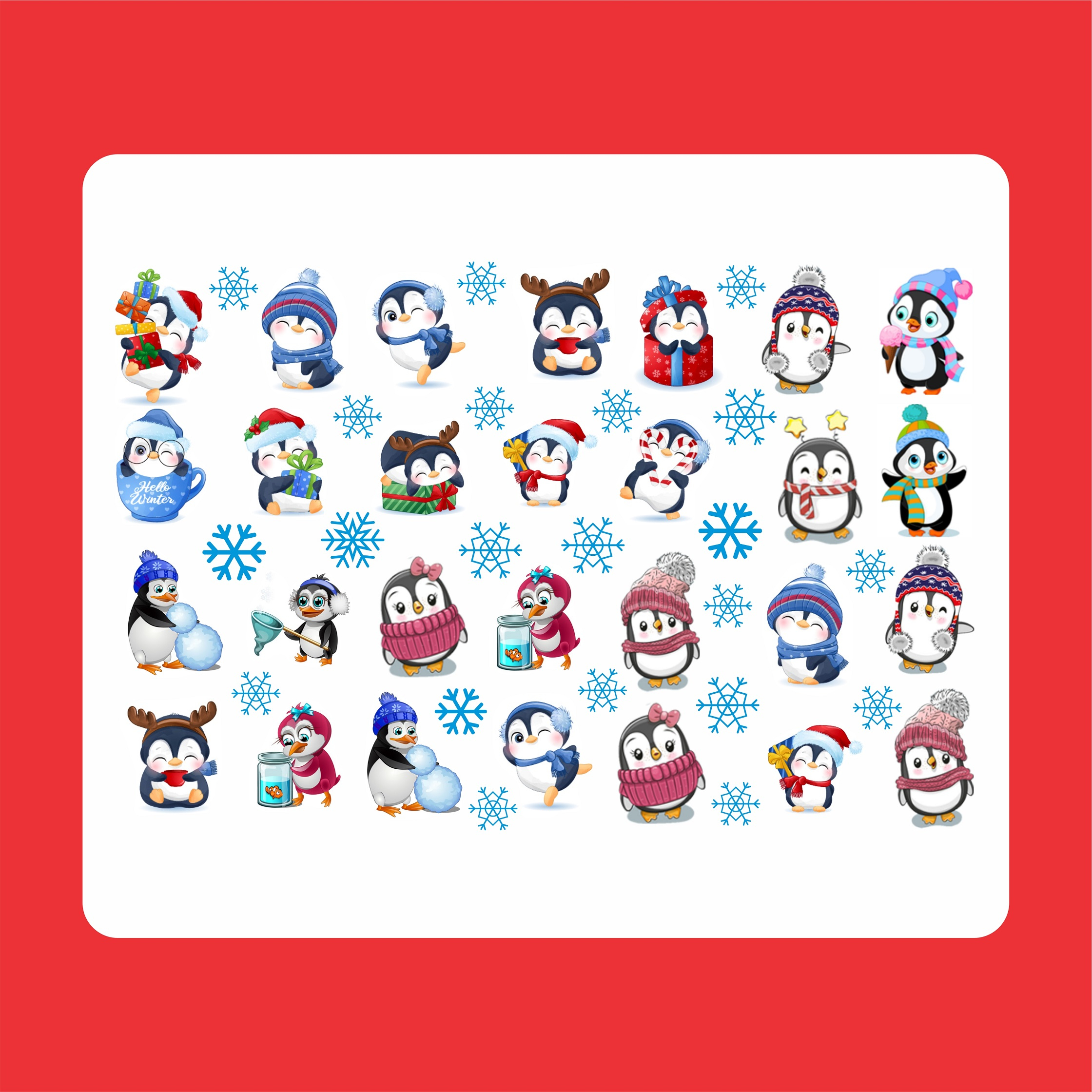 برچسب لنز ناخن مدل 16