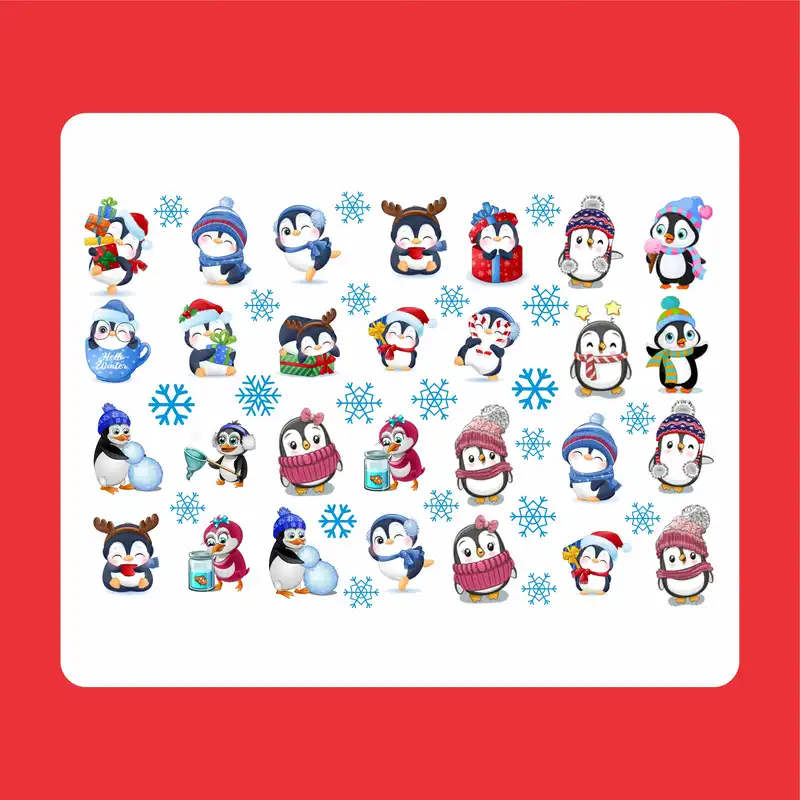 برچسب لنز ناخن مدل 16