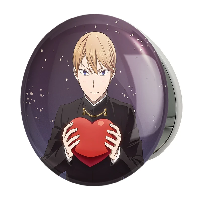 آینه جیبی خندالو طرح میوکی ساما انیمه کاگویا ساما مدل تاشو کد 15978 