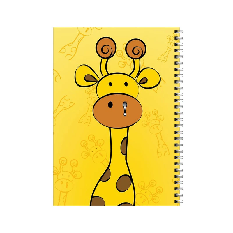 دفتر مشق 100 برگ بامبیلیپ طرح زرافه سرماخورده کد 3288600