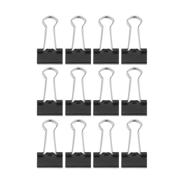 گیره کاغذ مدل کلیپسی کد 25000  بسته 12 عددی