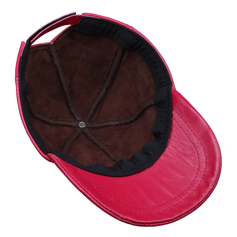 کلاه کپ مدل نقابدار چرمی