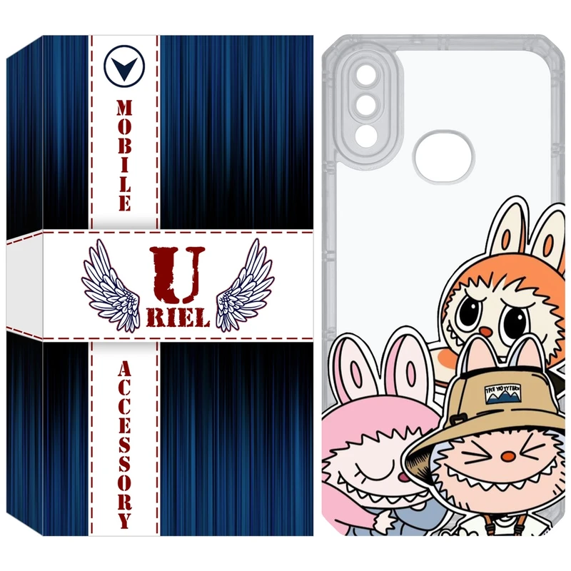 کاور یوریل مدل Clear کد 145 طرح لبوبو Labubu مناسب برای گوشی موبایل سامسونگ Galaxy A10S / M10S