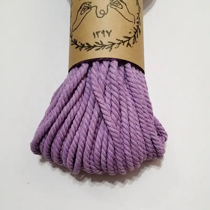 نخ مکرومه بافی هنر آنتیک مدل پنبه ای کد 44