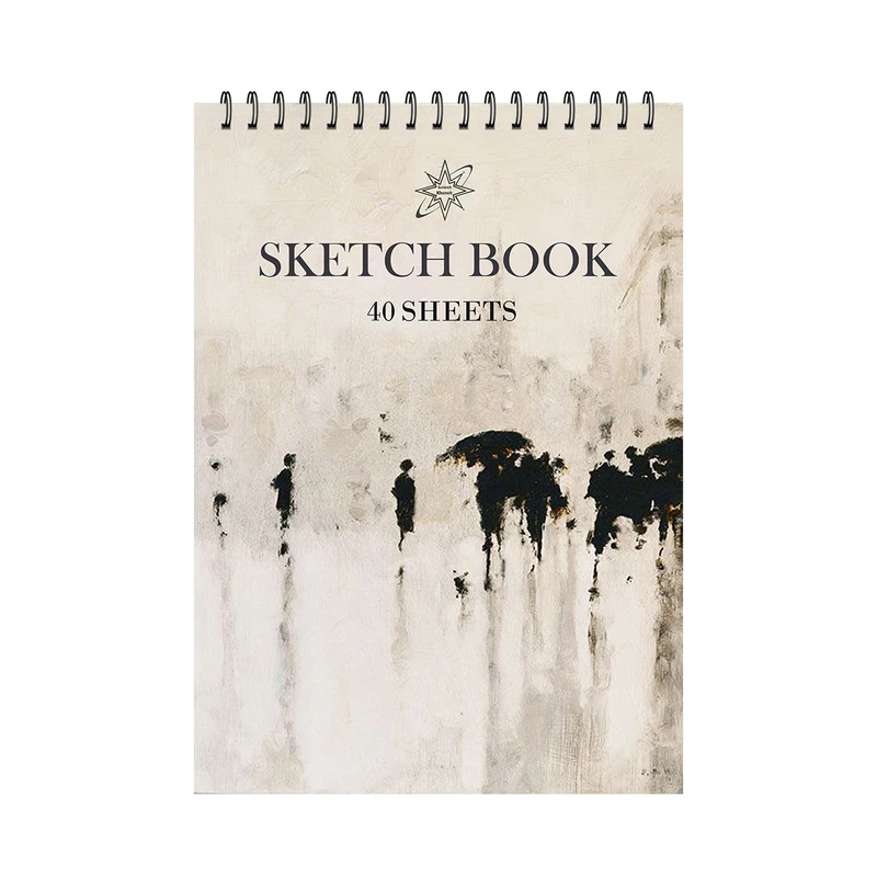 دفتر طراحی 40 برگ ستاره خونه مدل  چتر کد a5