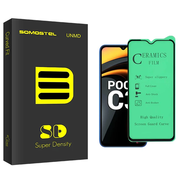 محافظ صفحه نمایش سرامیکی سوماستل مدل SD Pro مناسب برای گوشی موبایل شیائومی Poco C3