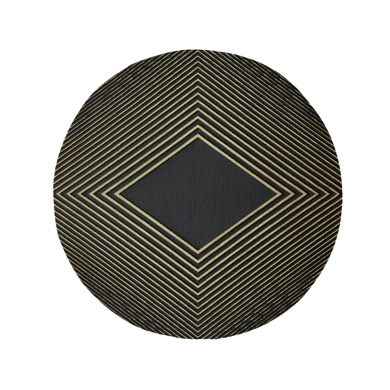 پادری مدل دایره طرح کلاسیک کد 8831 سایز 90 × 90 سانتی متر 