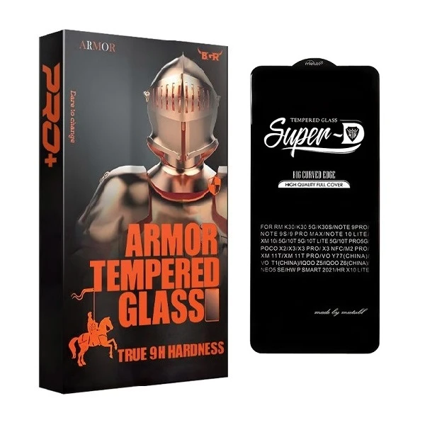 محافظ صفحه نمایش آرمور مدل Super-D  مناسب برای گوشی موبایل شیائومی Poco C40