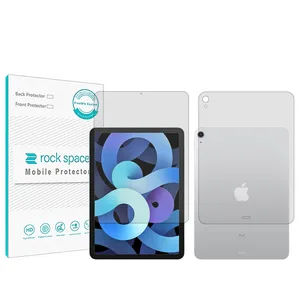 Rockspace model Hygel screen protector suitable for Apple iPad Air 2020 tablet along with tablet back protector
