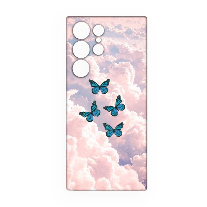 کاور مدل پروانه کد 077 مناسب برای گوشی موبایل سامسونگ galaxy s23 ultra