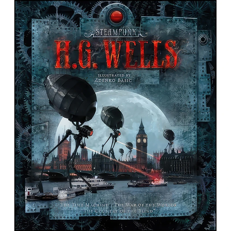 کتاب Steampunk اثر H. G. Wells انتشارات Running Press Kids