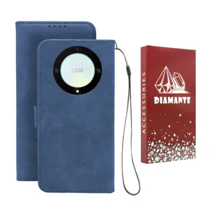 کیف کلاسوری دیامانته مدل Bandaviz rd مناسب برای گوشی آنر X9A به همراه بند آویز