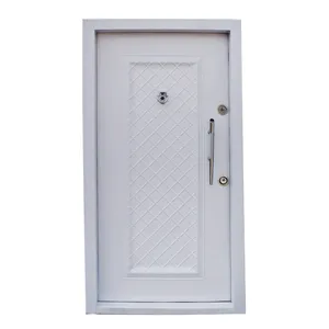 درب ضد سرقت مدل تک قاب لوزی فلزی