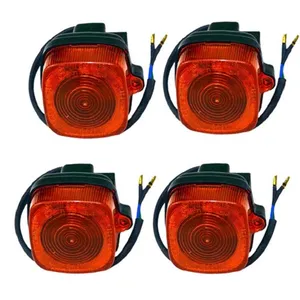 چراغ راهنما LED موتور سیکلت کد 50 مناسب برای موتور های هندا CDI بسته 4 عددی