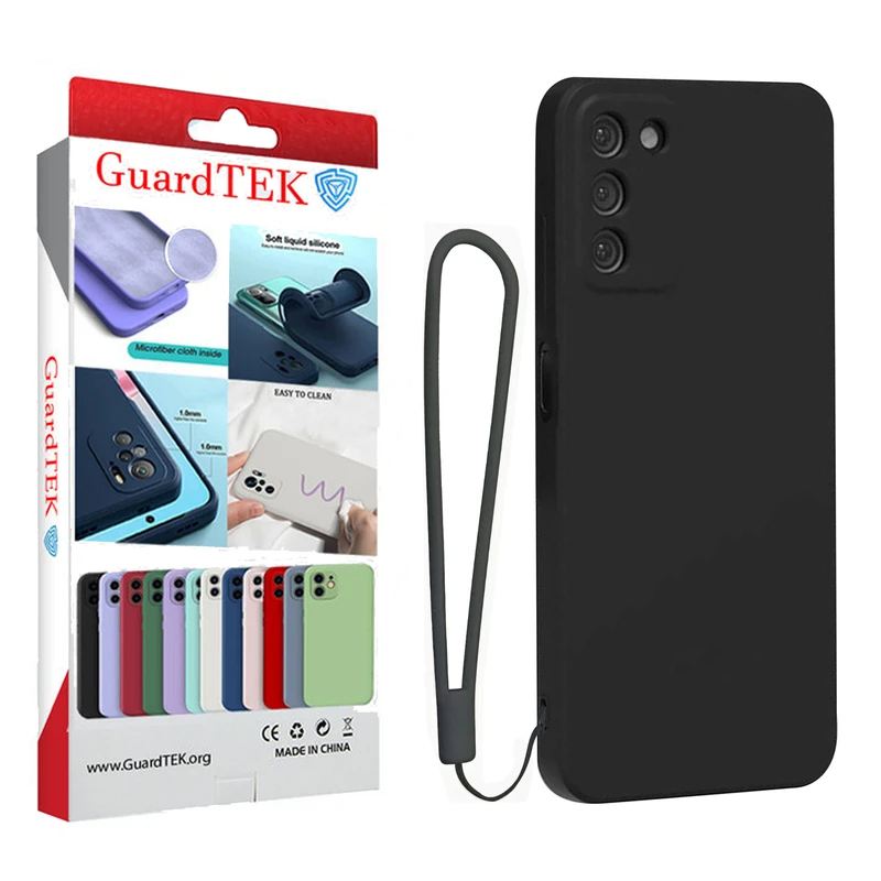  کاور گاردتک مدل Silicamp Strap مناسب برای گوشی موبایل سامسونگ Galaxy A03s به همراه بند