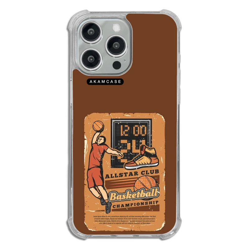 کاور آکام مدل AMC-WTA15PROMAX-BASKETBALL9 مناسب برای گوشی موبایل اپل iPhone 15 Pro Max