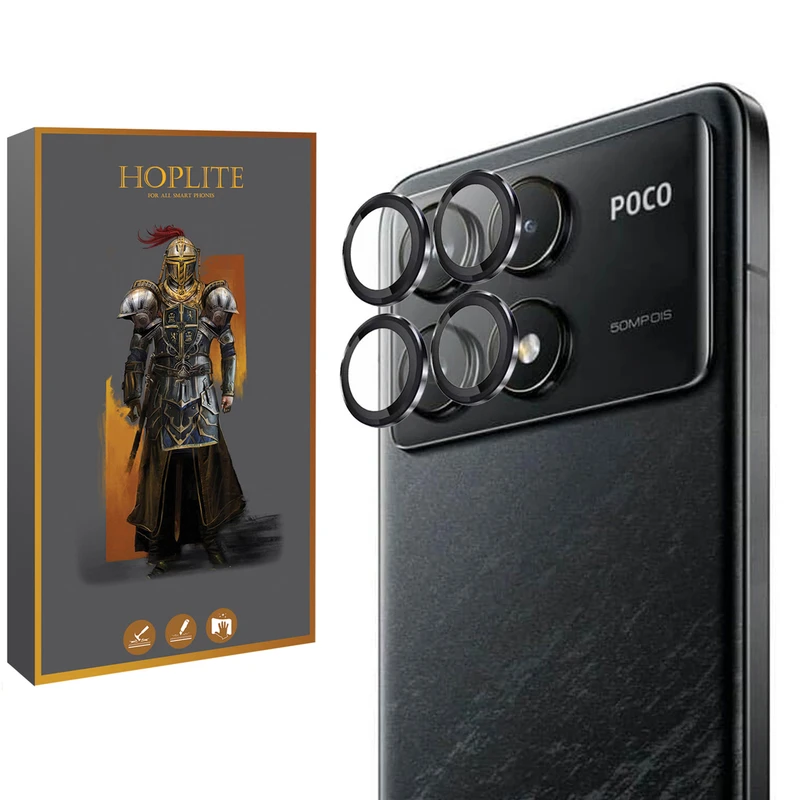 محافظ لنز دوربین رینگی هاپلایت مدل Ring Protector HL مناسب برای گوشی موبایل شیائومی Poco F6 Pro