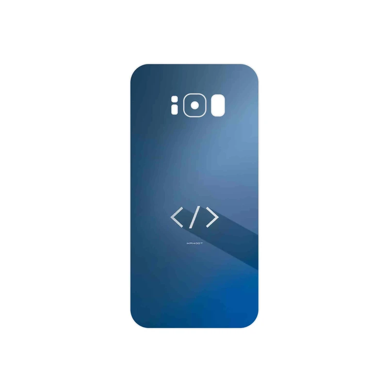 برچسب پوششی ماهوت مدل Minimal Coding icon مناسب برای گوشی موبایل سامسونگ Galaxy S8