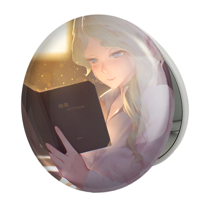 آینه جیبی خندالو طرح دیانا انیمه جادوگران کوچک Little Witch Academia مدل تاشو کد 22946 