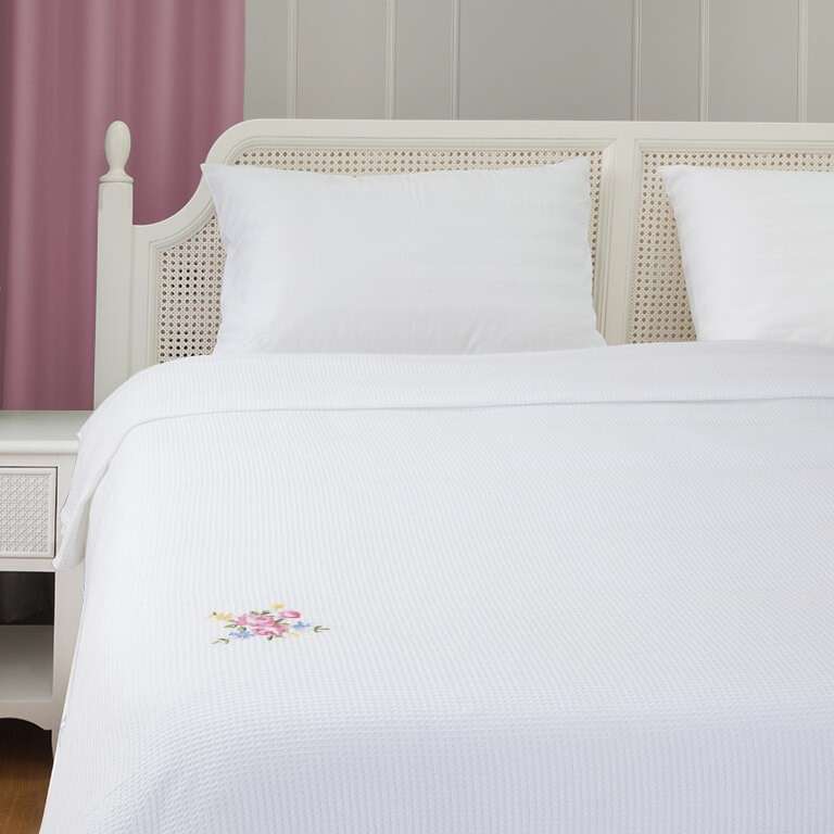 روتختی دو نفره انگلیش هوم مدل Summer Flower سایز 240x220 سانتی‌متر
