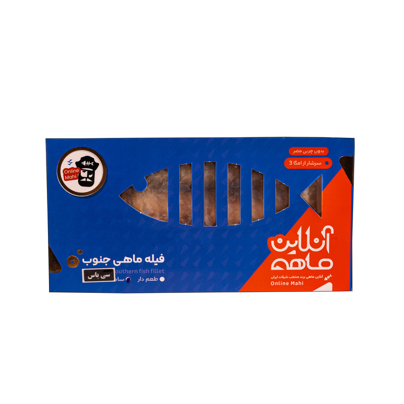 ماهی سی باس فیله طعم دار منجمد آنلاین ماهی - 350 گرم