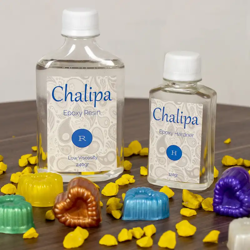 رزین اپوکسی چلیپا مدل RHR002 حجم 360 میلی لیتر به همراه هاردنر