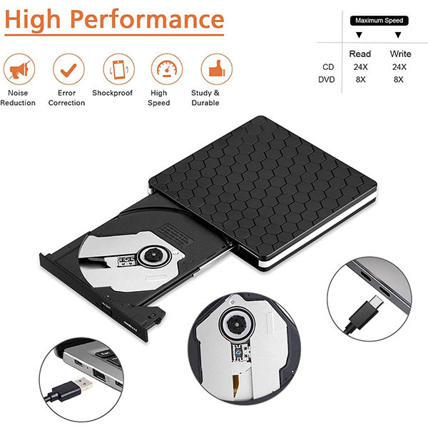 درایو dvd اکسترنال مدل Amicool 3