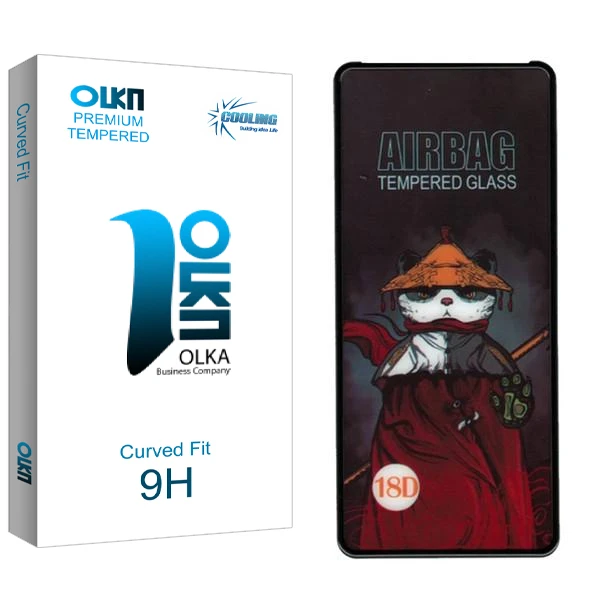 محافظ صفحه نمایش کولینگ مدل Olka Air Bag مناسب برای گوشی موبایل شیائومی Poco F5 Pro