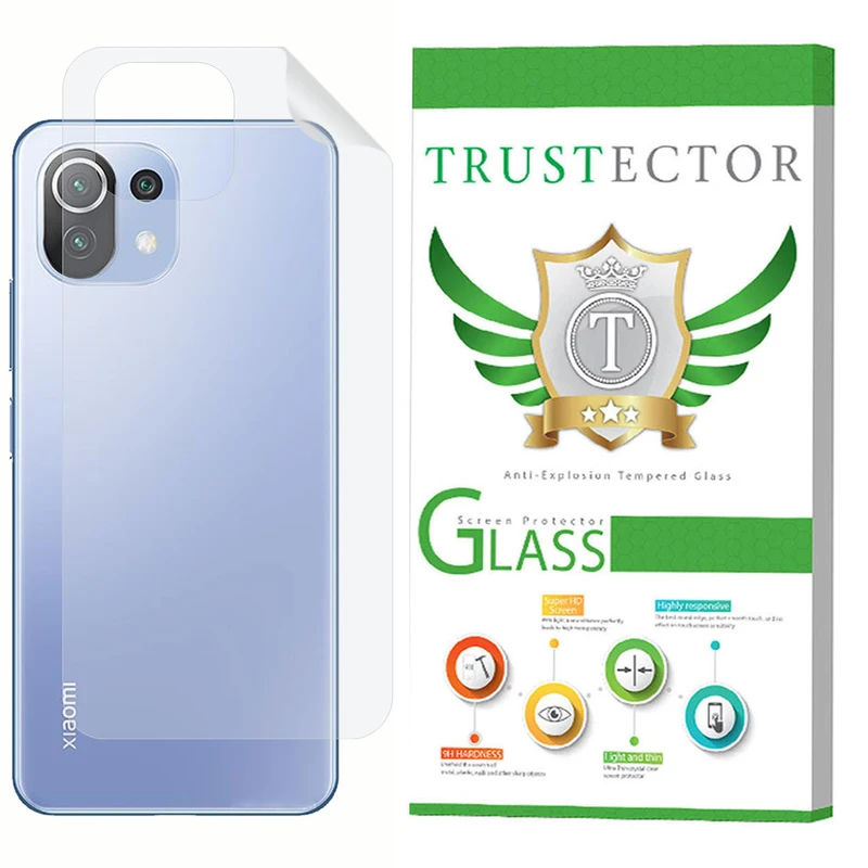 محافظ پشت گوشی نانو تراستکتور مدل TPBTA-Glass مناسب برای گوشی موبایل شیائومی Mi 11 Lite 4G/5G