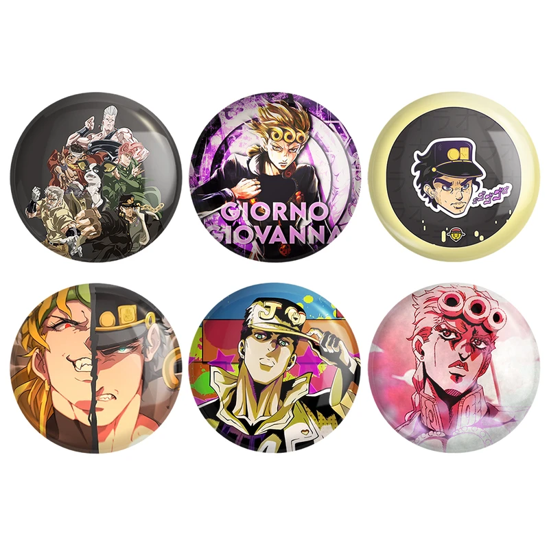 مگنت خندالو طرح انیمه جوجو کد 462B مجموعه 6 عددی