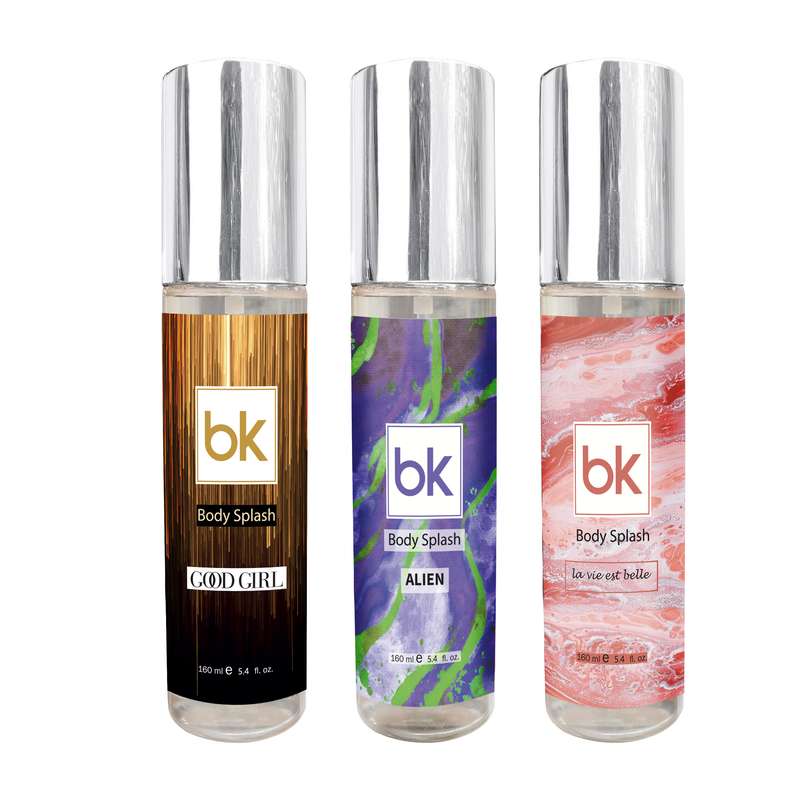 بادیاسپلش زنانه بی کی مدل la vie este belle alien goodgirl حجم 160 میلی لیتر مجموعه 3 عددی