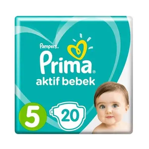 پوشک کودک پریما مدل Yeni سایز 5 بسته 20 عددی
