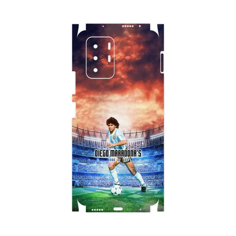 برچسب پوششی ماهوت مدل Diego Maradona-FullSkin مناسب برای گوشی موبایل شیائومی Redmi Note 10 Pro (China)