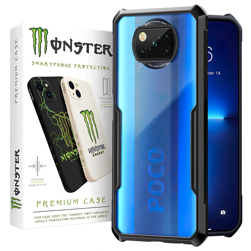 کاور مانستر مدل TNT مناسب برای گوشی موبایل شیائومی Poco X3 / X3 Pro