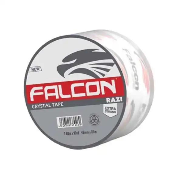 چسب پهن رازی فالکون  مدل  52mic عرض 4.8 سانتی متر بسته 60 عددی