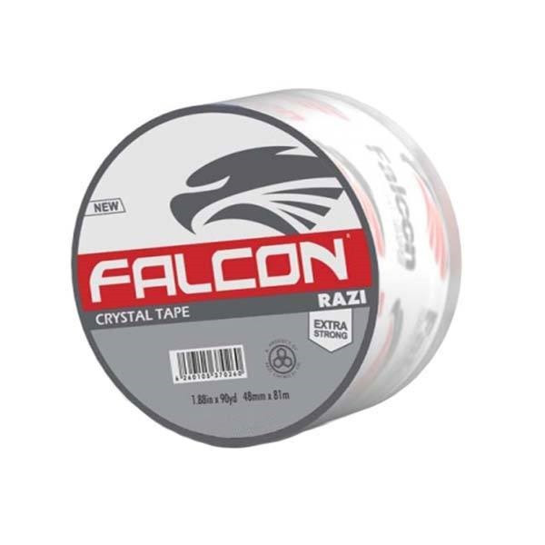 چسب پهن رازی مدل فالکون کد F52MIc عرض 5 سانتی متر بسته 6 عددی