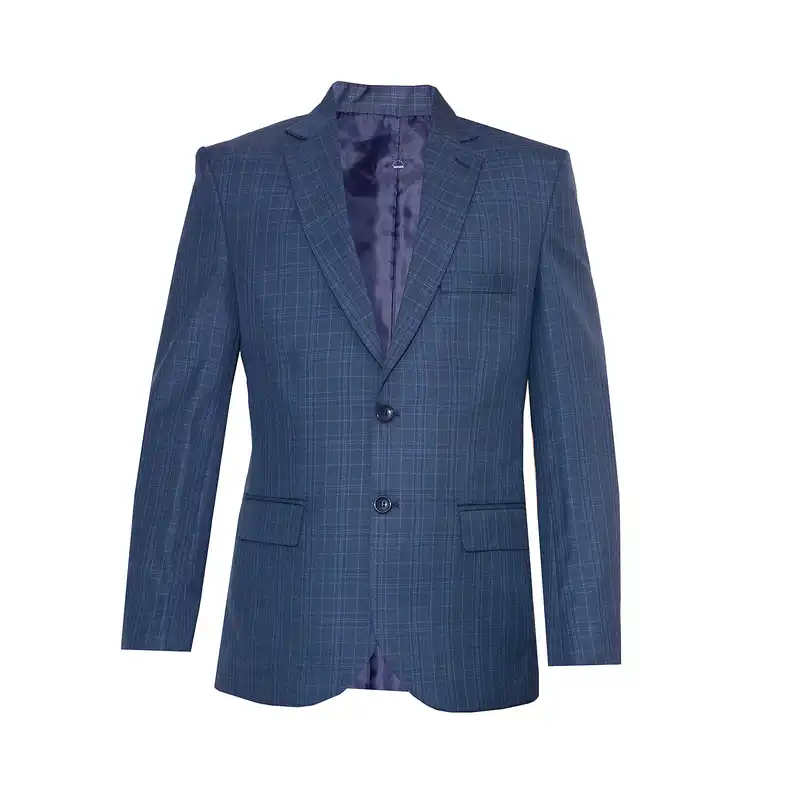 کت و شلوار مردانه مدل NJ-ATG1200-AB رنگ آبی