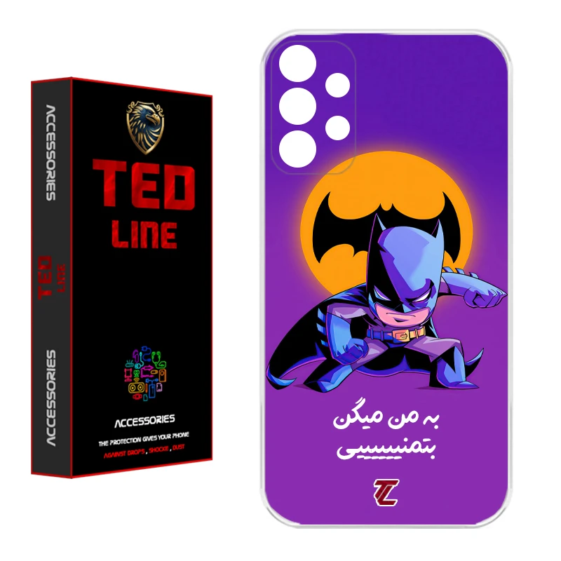 کاور تد لاین طرح بتمن کد 1105 مناسب برای گوشی موبایل سامسونگ Galaxy A13 4G / A32 5G / M32 5G