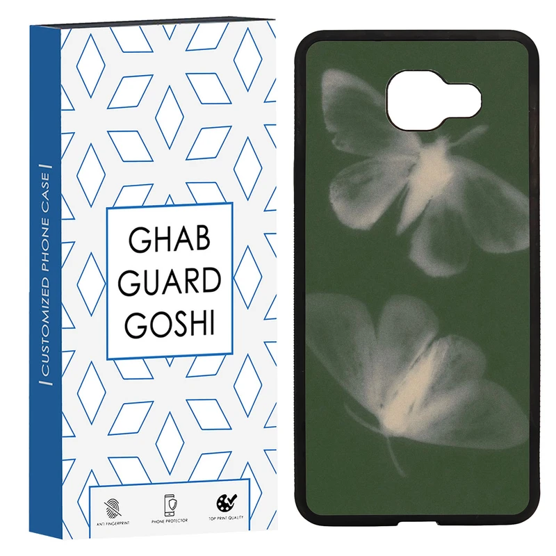 کاور قاب گارد گوشی طرح پروانه کد TPU-167 مناسب برای گوشی موبایل سامسونگ Galaxy A7 2016 / A710