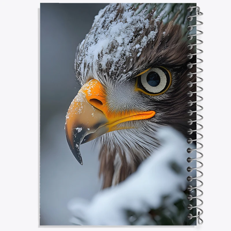 دفتر مشق 50 برگ خندالو طرح عقاب کد F8499