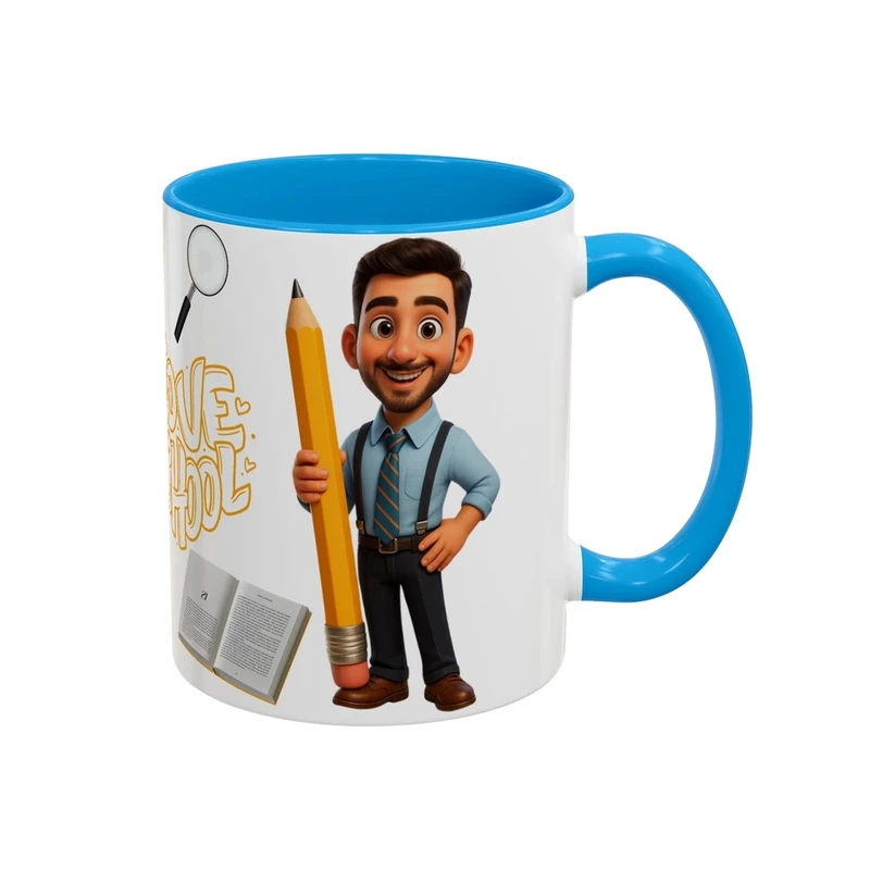 ماگ مدل معلم مدرسه