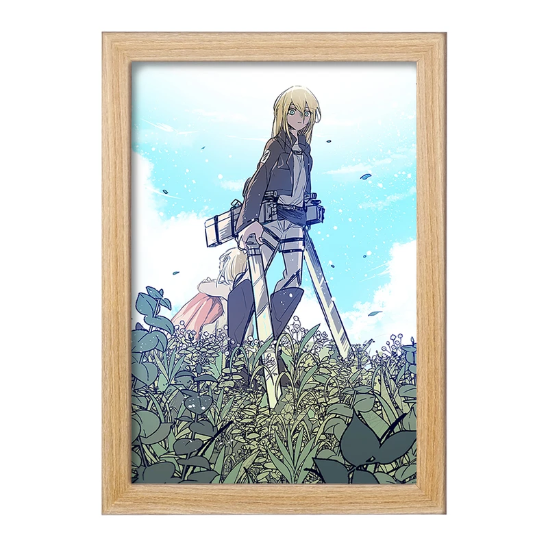 تابلو خندالو مدل هیستوریا انیمه اتک آن تایتان Attack on Titan  کد 18564